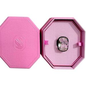 NWT Swarovski Crystal Solitaire Oversized Cocktail Ring